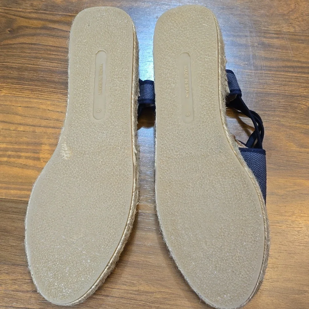 Sesto Meucci Womans Lino Slingback Canvas Espadrille Sandals
